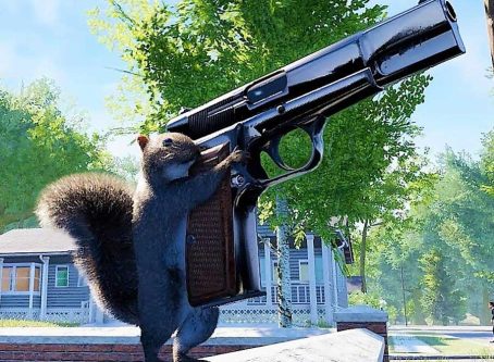 squirrel with a gun