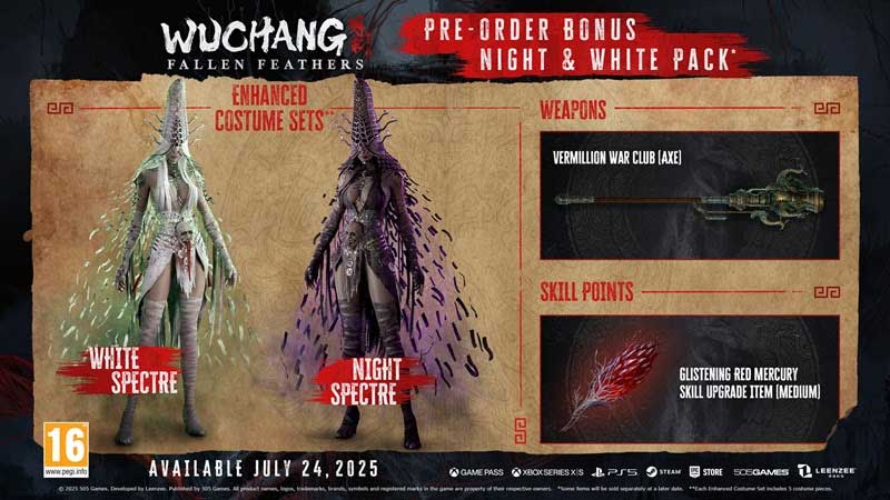 wuchang: fallen feathers