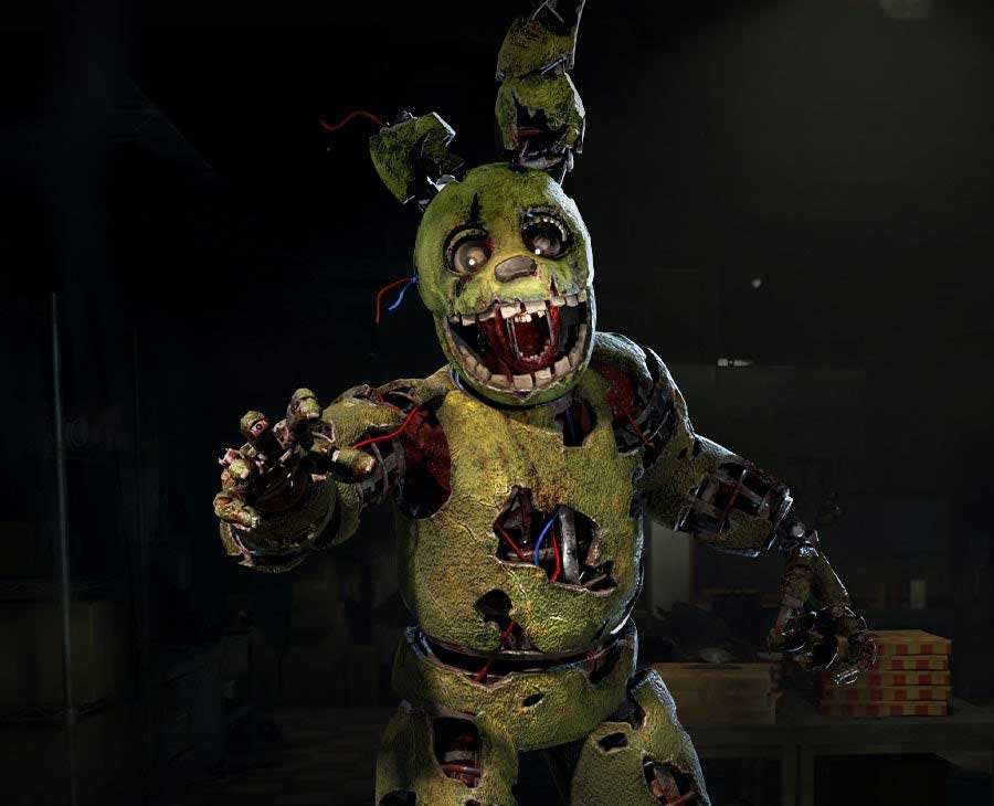 Springtrap de Five Nights at Freddy’s hace su debut como asesino en ...