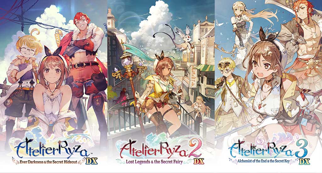 atelier ryza secret trilogy deluxe pack